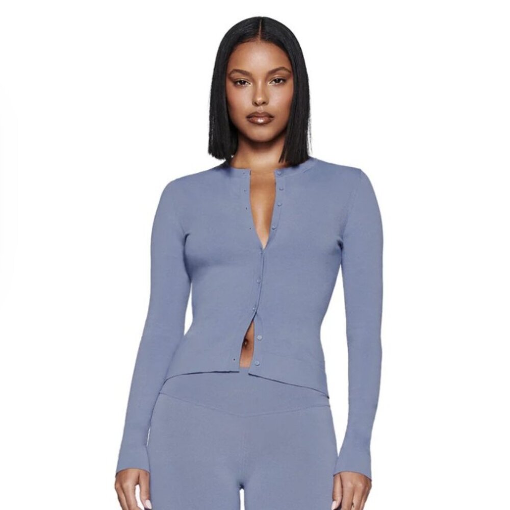 NWT Audrina Cardigan 2.0 - L - Blue - I.AM.GIA